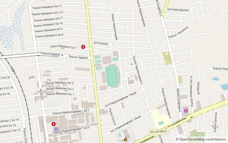 chira nakhon stadium hat yai location map