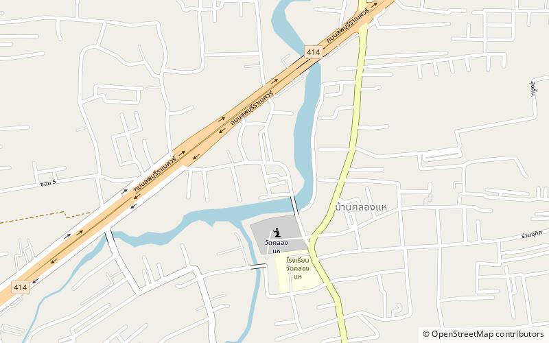 Khlong Hae Floating Market location map