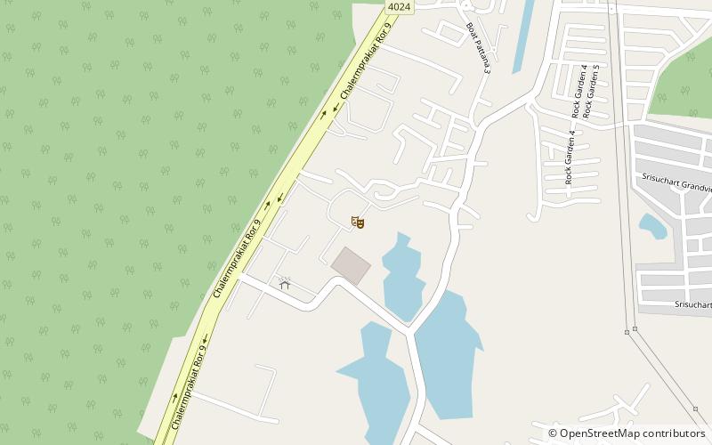 siam niramit phuket location map