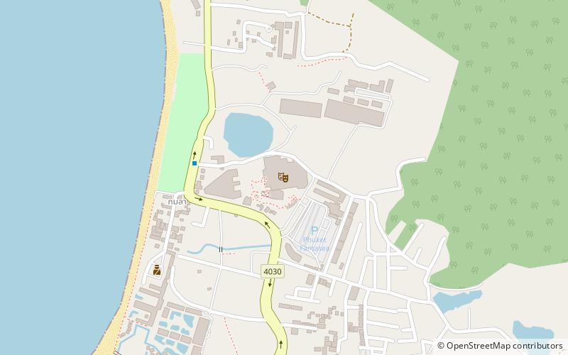 Phuket Fantasea location map