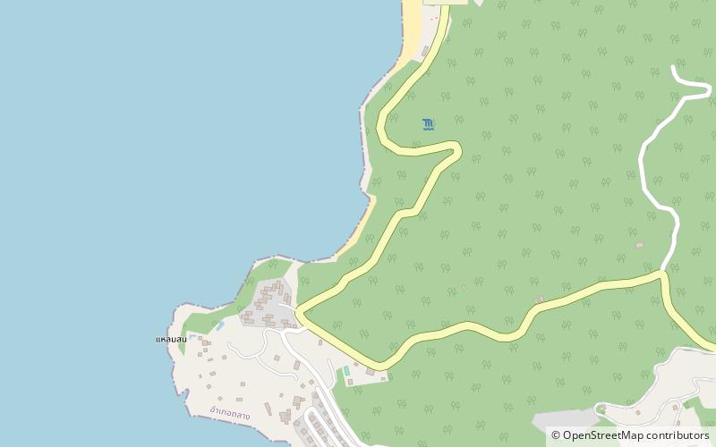 banana beach park narodowy sirinat location map