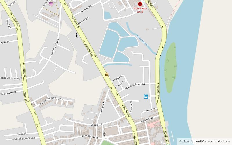 hx silp xandaman andaman art museum krabi location map