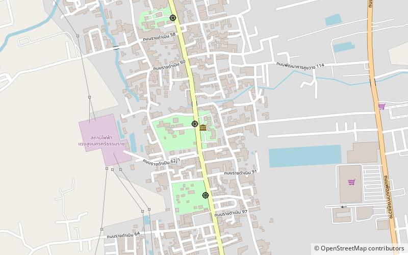Nakhon Si Thammarat National Museum location map