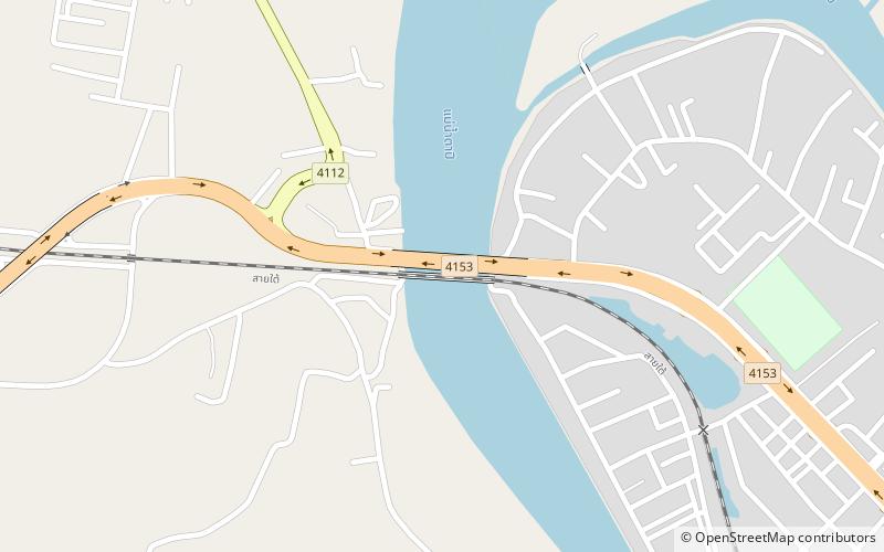 Chulachomklao Bridge location map