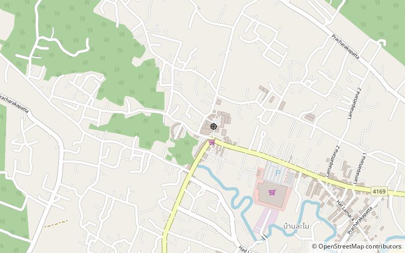 Wat Lamai location map