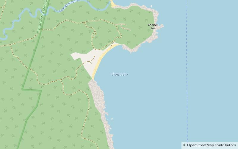 haad yao phangan location map