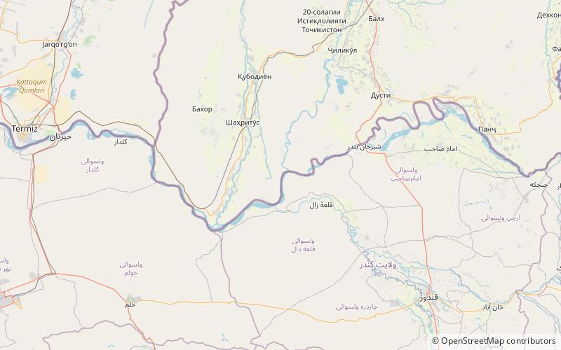 Takhti-Sangin location map