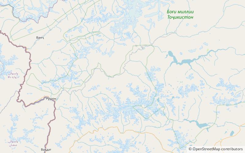 Saressee location map