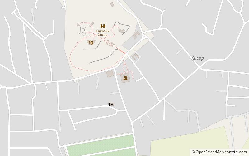 hisor fortress museum hissor location map