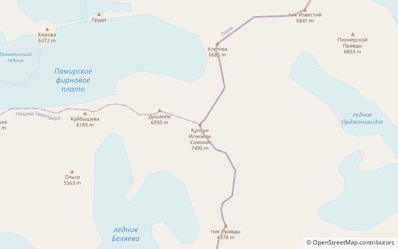 Góry Akademii Nauk location map