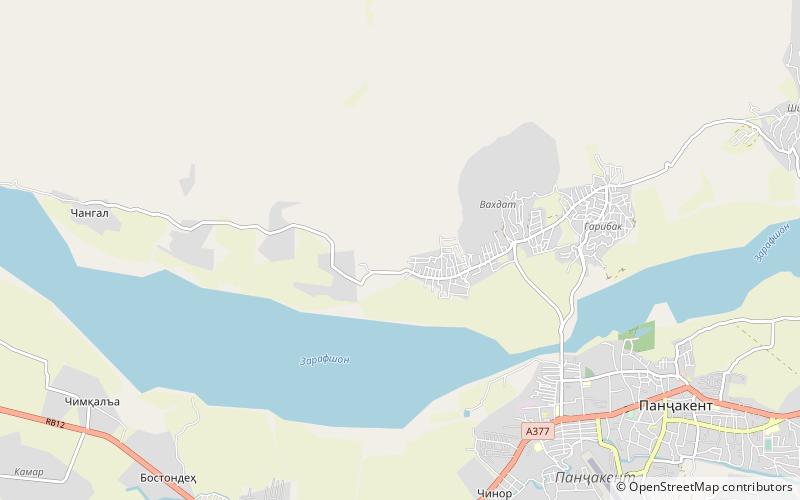 Sarazm location map