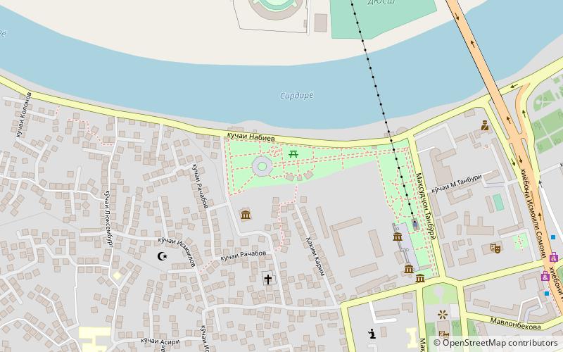 house museum kamoli khujandi chudschand location map