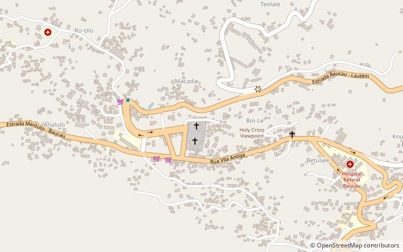 Kathedrale von Baucau location map