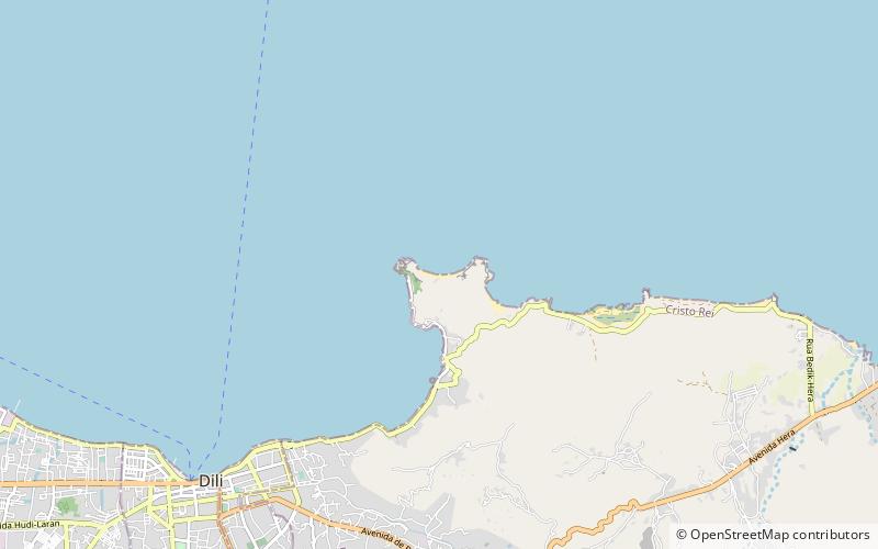 Beach location map