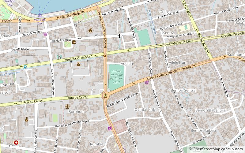 Nationalstadion von Osttimor location map