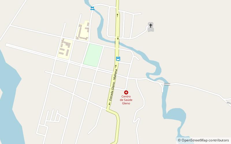 Gleno location map