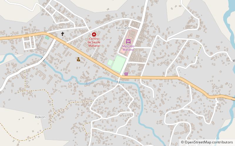 maliana location map
