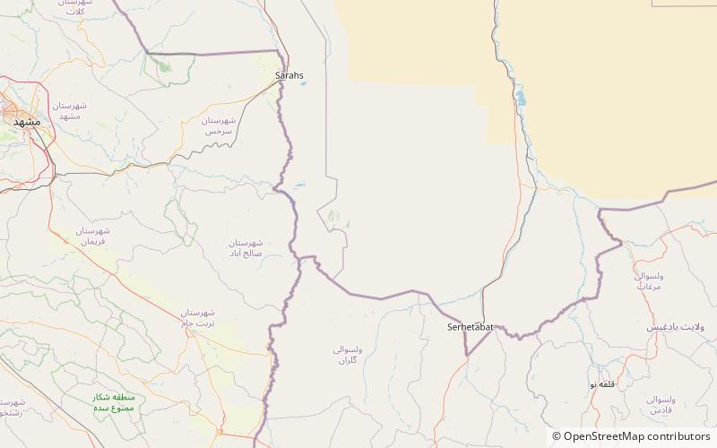 Badhyz-Naturreservat location map