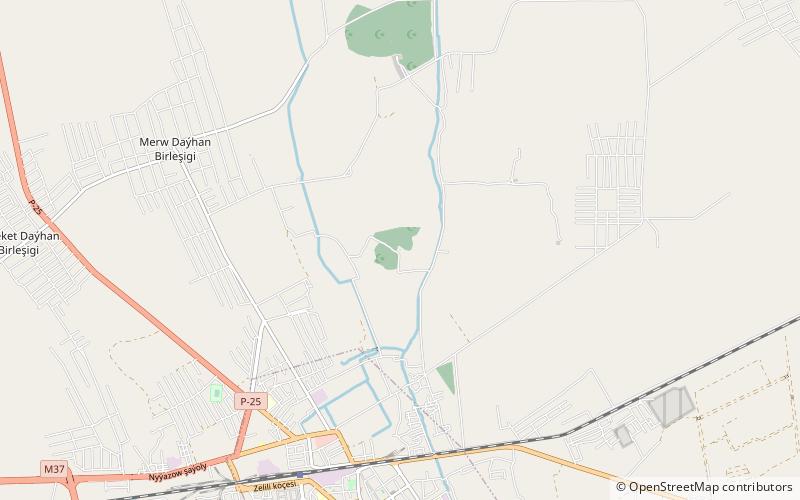 Bureyda al-Aslami we Hakem al-Gifari guburlary location map