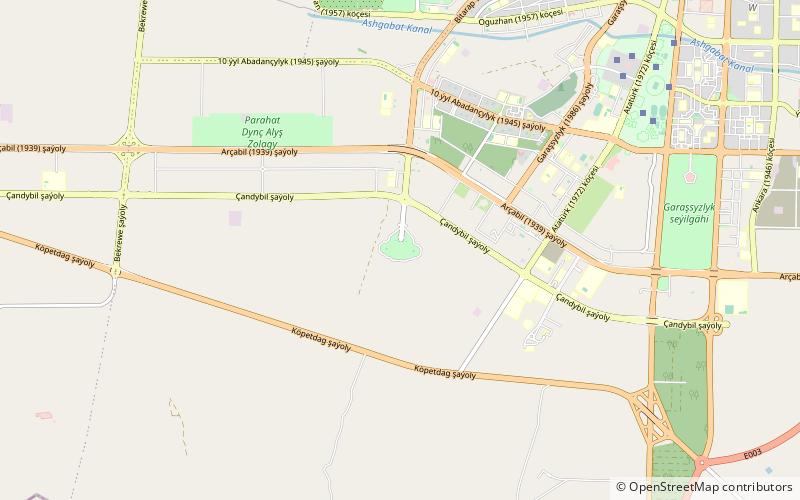Arche de la Neutralité location map