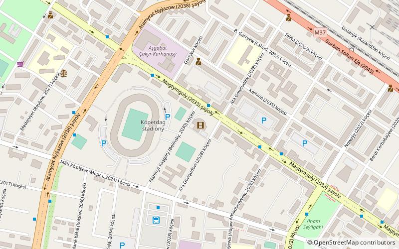 ashgabat cinema asgabat location map