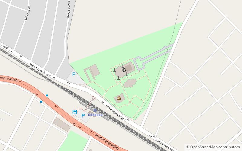Saparmurat Hajji Mosque location map