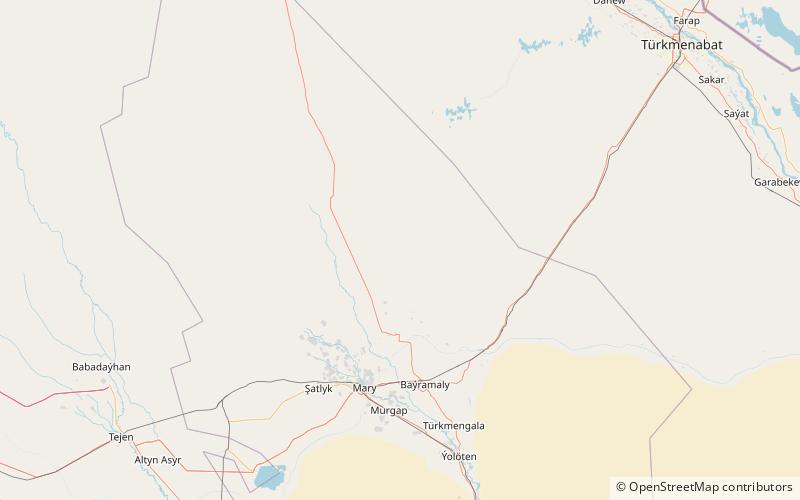 Gonur-depe location map