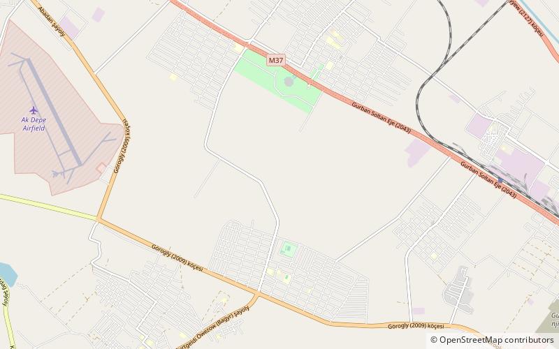 gypjak achgabat location map