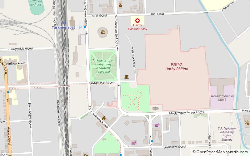 Harby Muzey location map