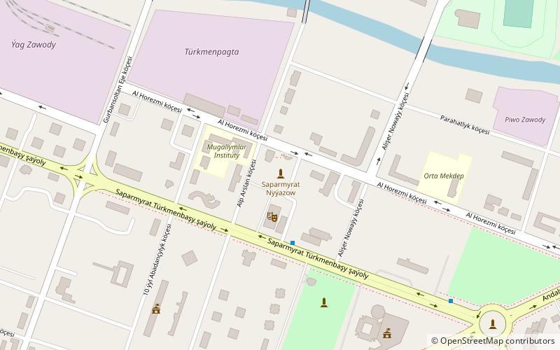 Saparmyrat Nyýazow location map
