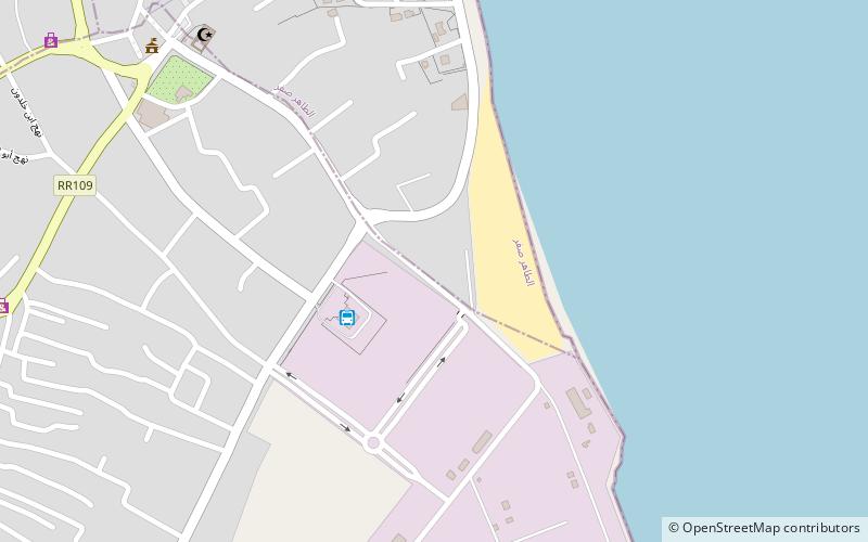 Zarzis Synagogue location map