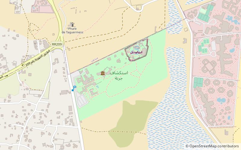 Djerba Explore location map