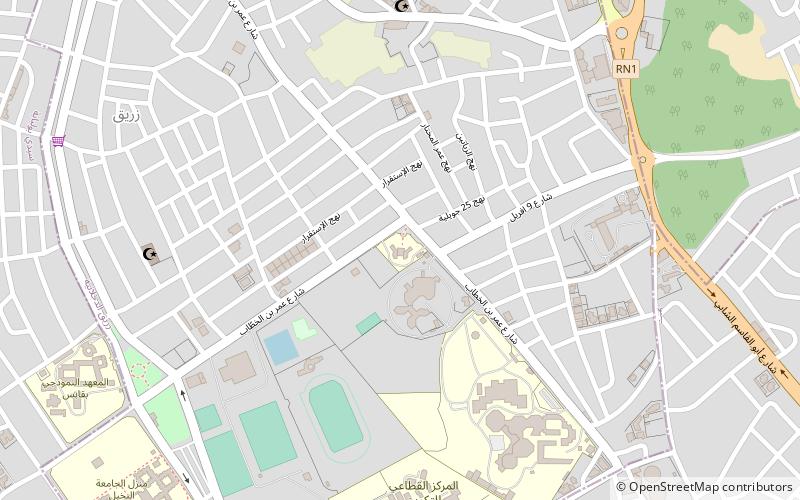 universidad de gabes location map