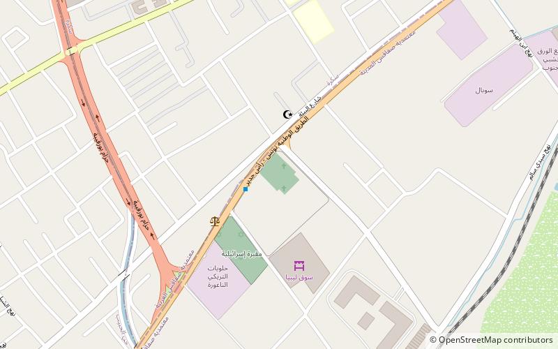 Sfax War Cemetery location map