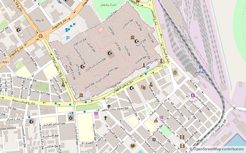 Sidi El Bahri Mosque location map