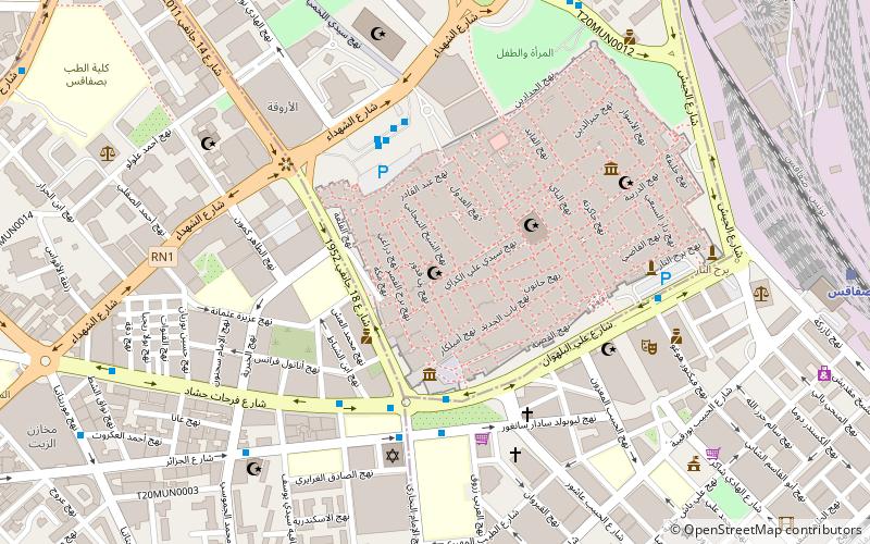 sidi ali karray mausoleum sfax location map