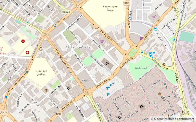 sidi lakhmi mausoleum sfax location map