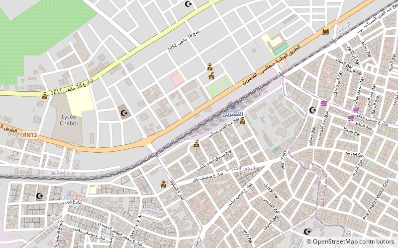 scillium kasserine location map