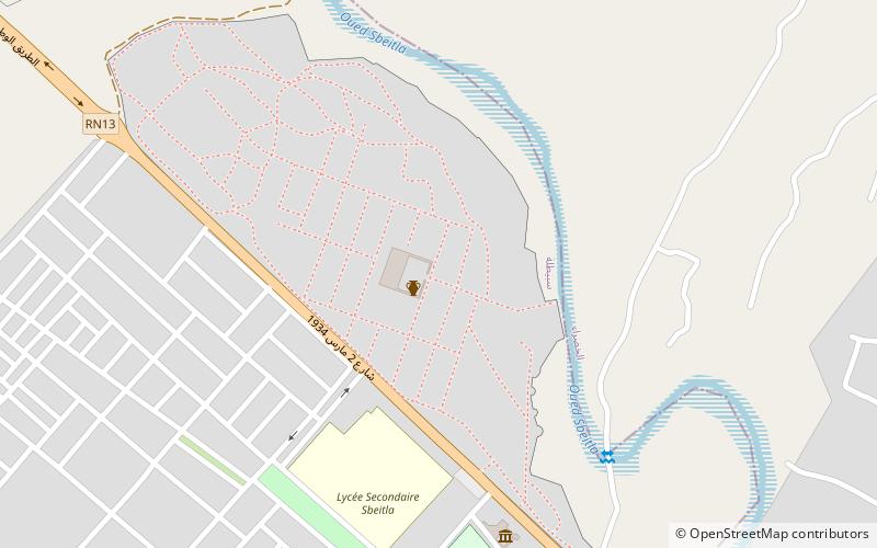Sufetula location map