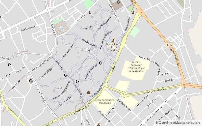 Mezquita de las Tres Puertas location map
