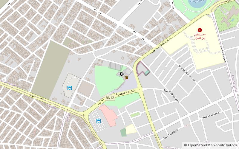 Mosque of the Barber location map