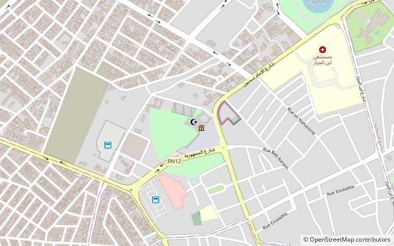 sidi sahbi kairuan location map