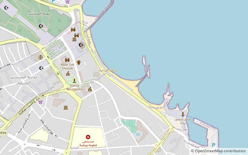 plage el karraiya shaty alqra yt monastyr location map