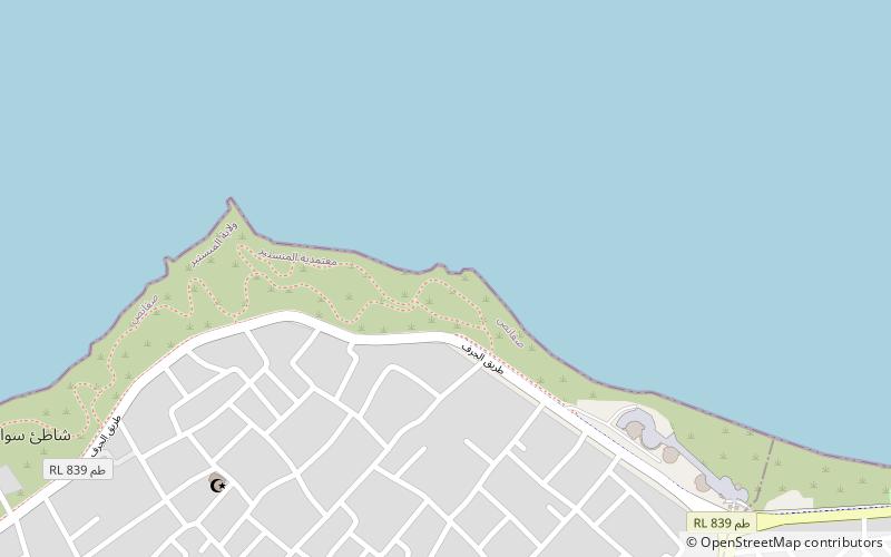 falaise park monastir location map