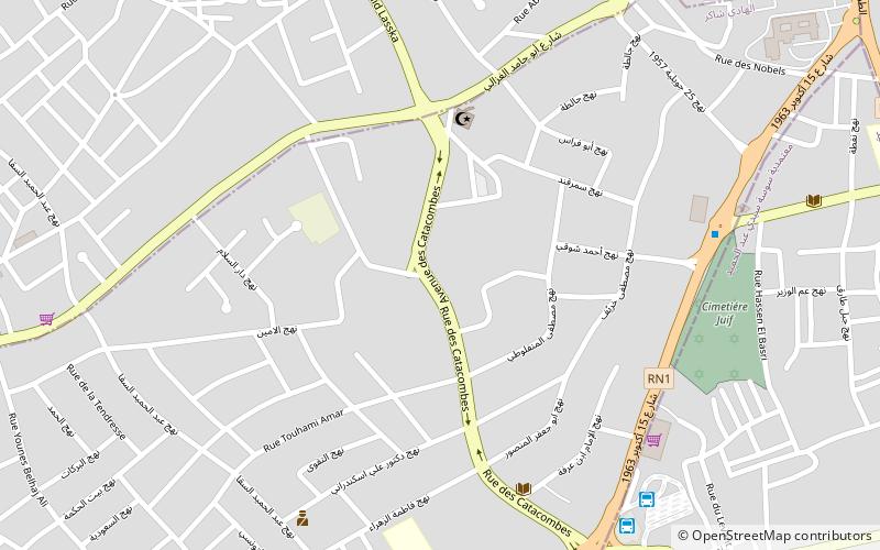 Catacombes de Sousse location map