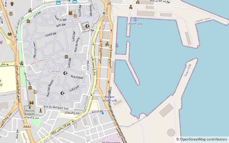 port de peche susa location map