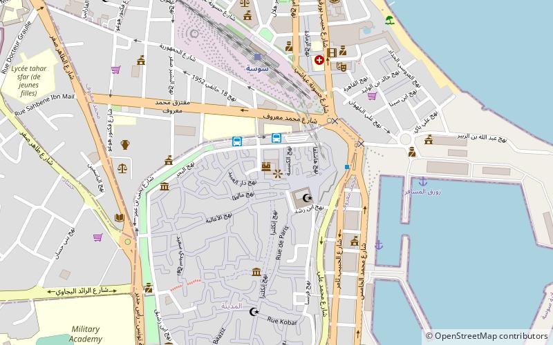 Sousse Ribat location map