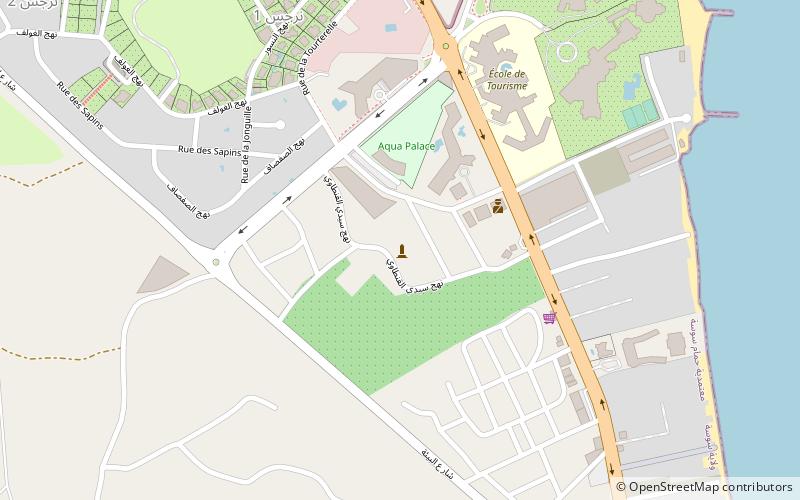 Sidi EL Kantaoui location map