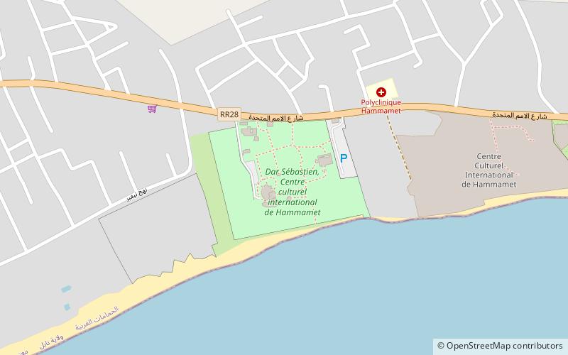 Dar Sébastien location map