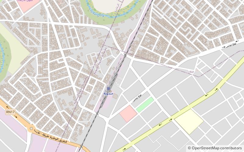 Jendouba location map